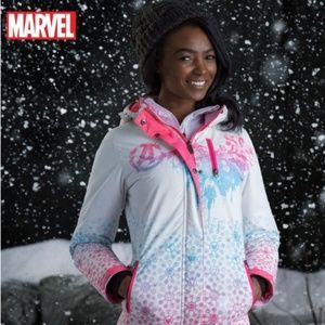 NWT MARVEL AVENGERS WOMEN'S SKI COAT